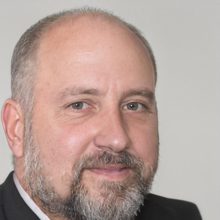 Ritratto di Dario Falcone esperto stilista di acconciature